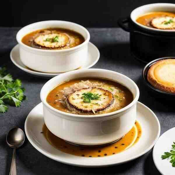 Луковый суп Sopa de alho Frances